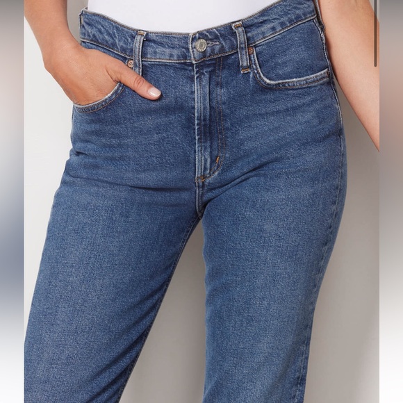 Agolde Mid Rise Jean NWT - Picture 2 of 9